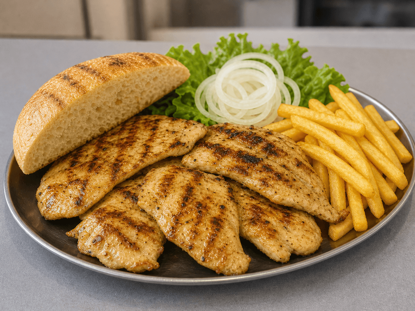 Pileće belo 250g — Sa roštilja